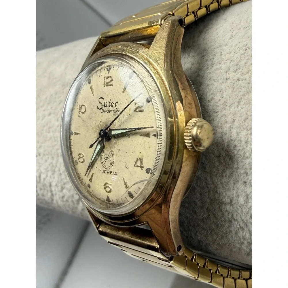Suter Duamatic Working Automatic Mens Watch 31MM 7